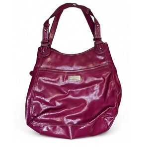 Y2K Nine West Magenta Hobo Bag